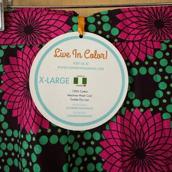 Chinero Nnamani Cotton Midi Fishtail Skirt - Picture 4 of 4